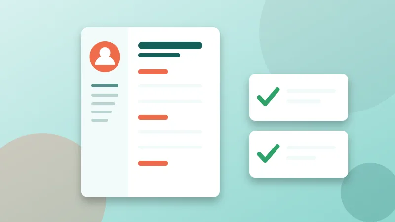 A PDF form with text fields being filled in and a check mark