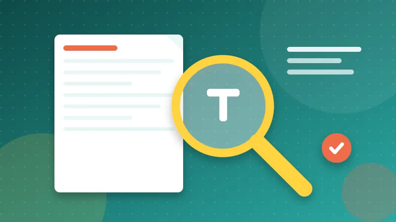 A magnifying glass inspecting a locked PDF form field